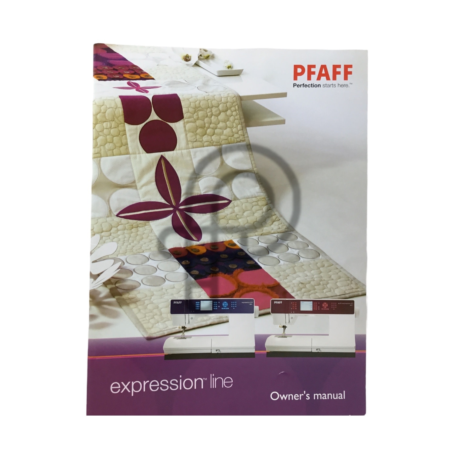 Pfaff English manual pfaff expression line 3,5 - 4,2
