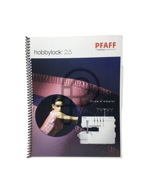 Pfaff French manual pfaff hobbylock 2,5