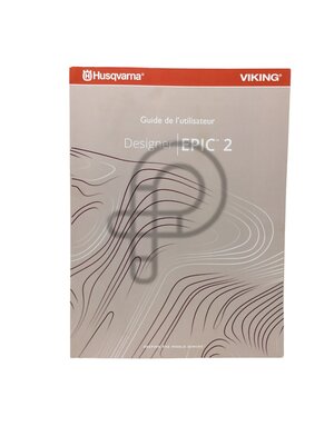 Husqvarna French manual husqvarna designer epic 2