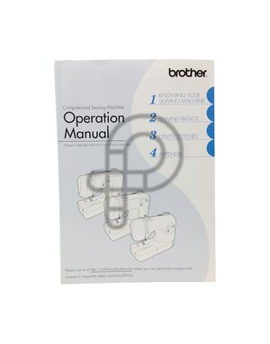 Brother English manual brother sc9500-5500t-xr6060