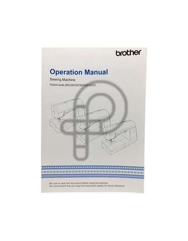 Brother English manual brother nv6700d