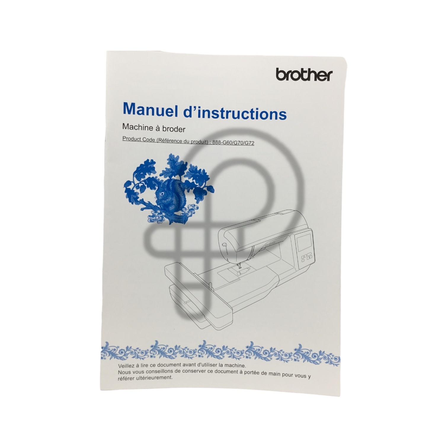 Brother French manual brother nq1700e
