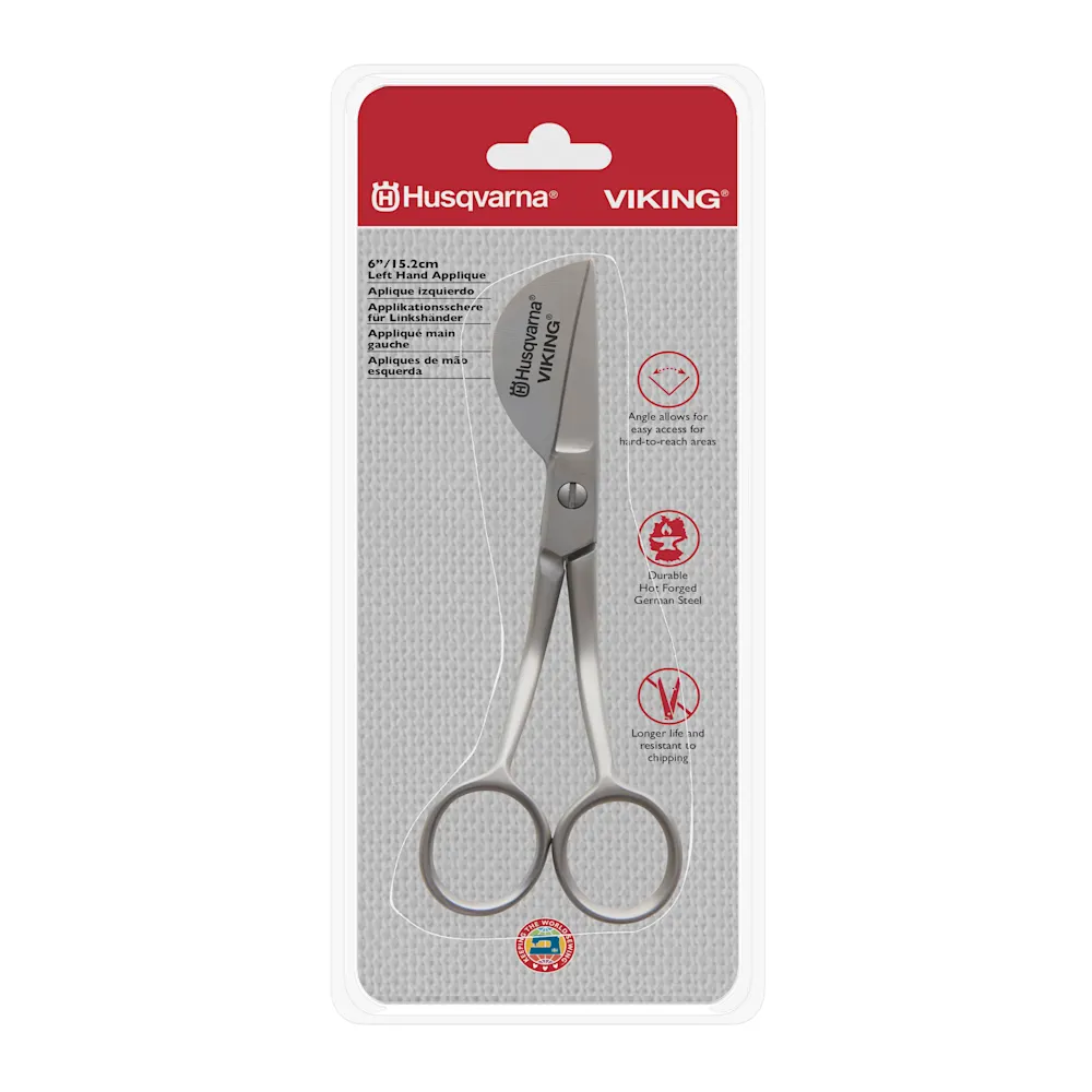 Husqvarna Husqvarna 6"/15.2cm left hand applique scissor