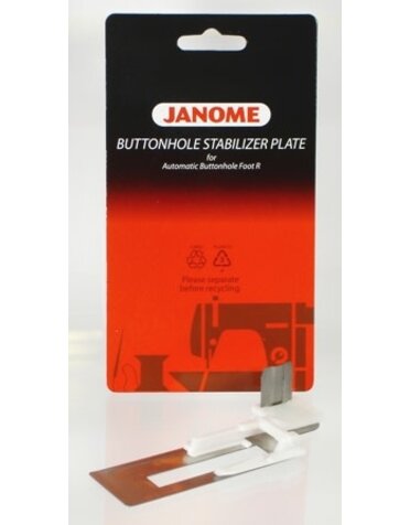 Janome Janome buttonhole stabilizer plate