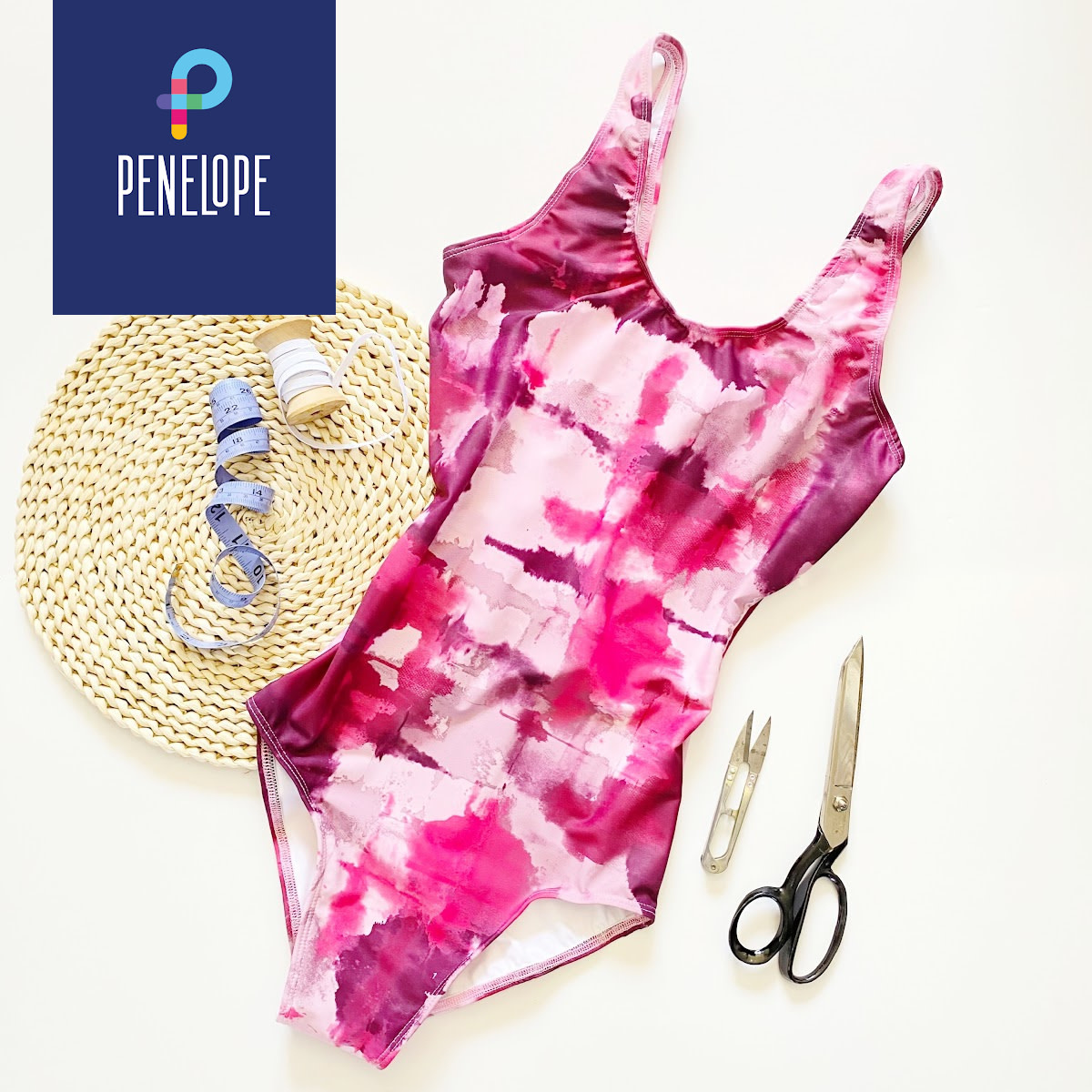 Pénélope Sewing swimsuits 1