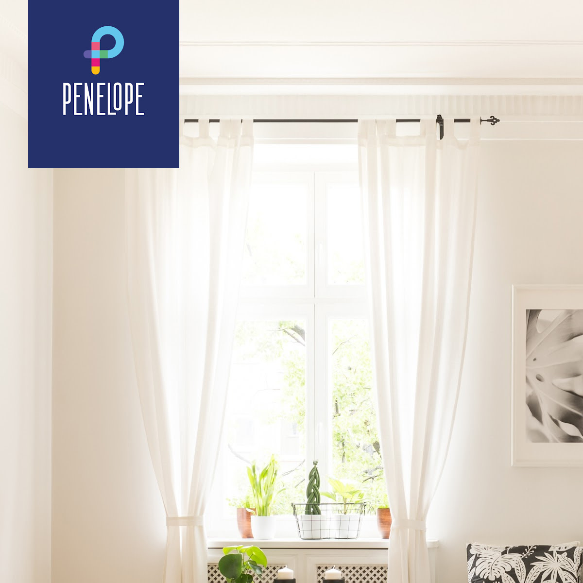 Pénélope Tab Curtains