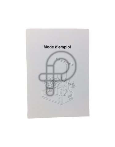 Janome French manual janome coverpro 3000