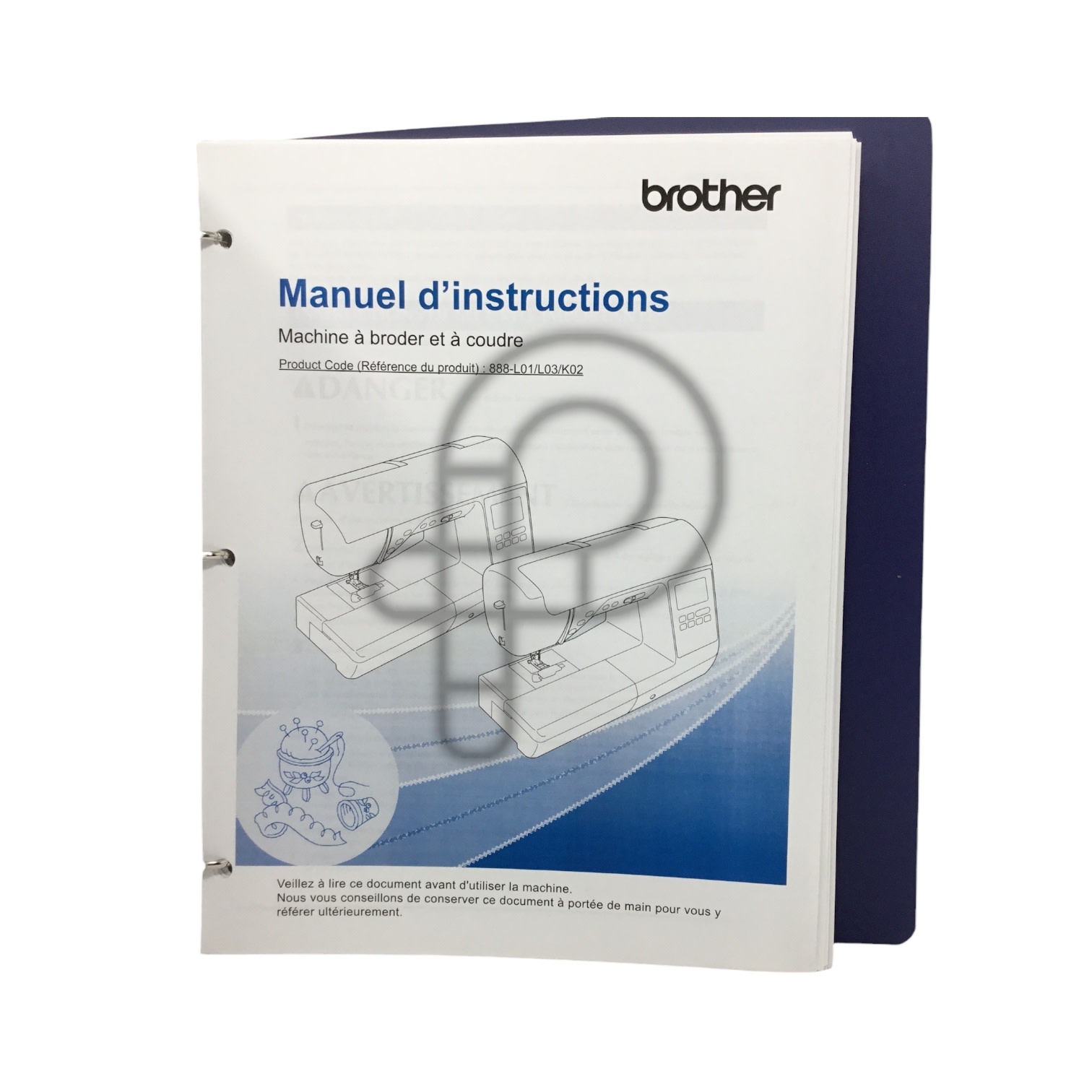 Brother French manual brother ns2750d