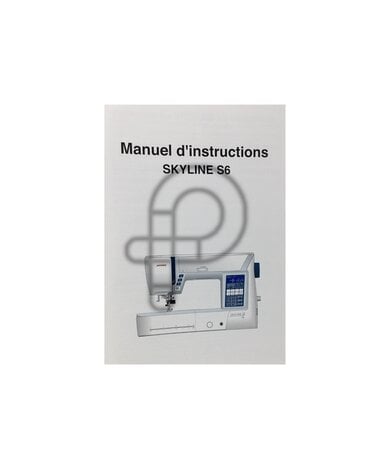 Janome French manual janome skyline s6