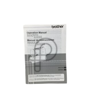Brother English manual/spanish brother h537st / st371hd