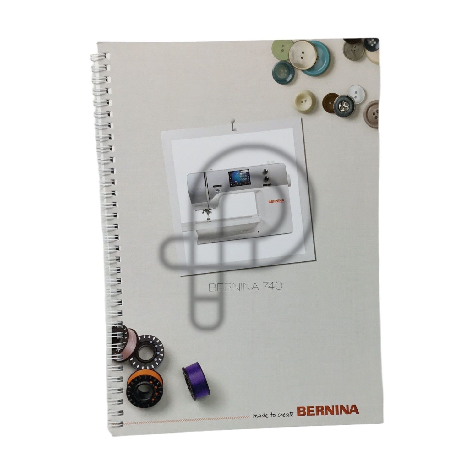 Bernina French manual bernina 740