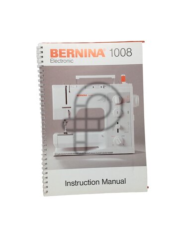Bernina French manual bernina 1008