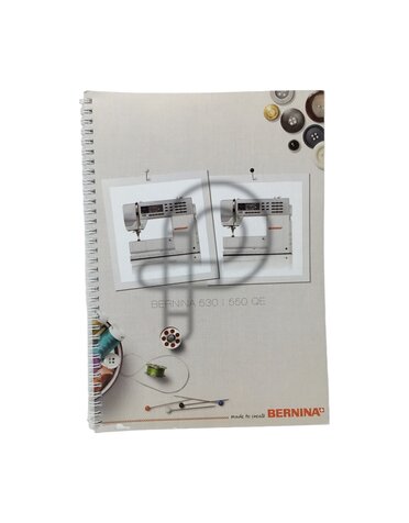 Bernina French manual bernina 530 - 550 qe