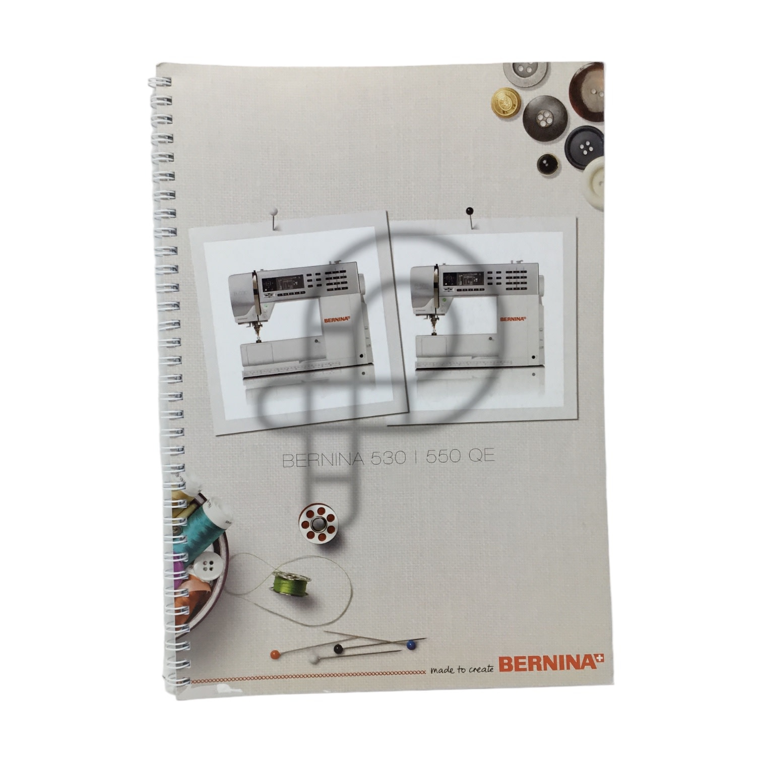 Bernina French manual bernina 530 - 550 qe