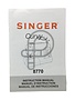 Singer Manuel français/anglais/espagñol Singer Curvy 8770