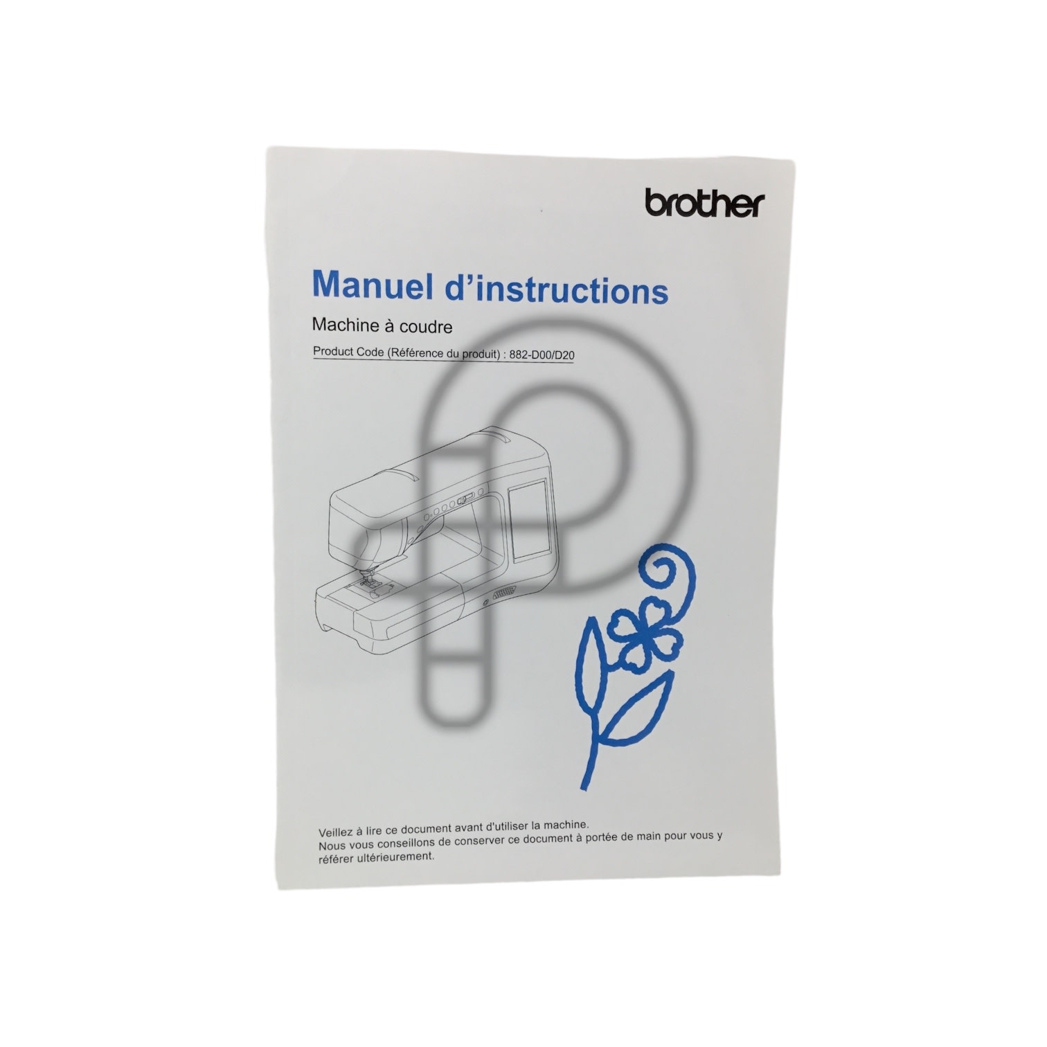 Brother French manual brother ns2750d
