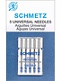 Schmetz Aiguilles universelles SCHMETZ #1711 sur carton - Assorties 70-90 - 5 unités