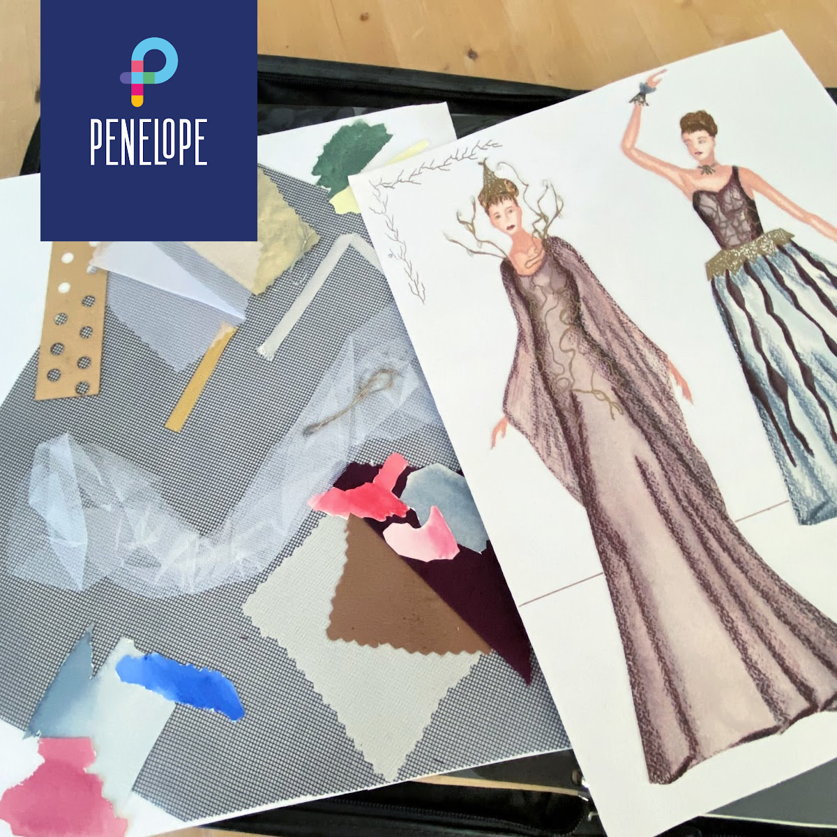 Pénélope Dessin de mode 2