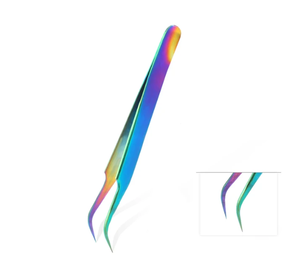 Pénélope Curved anti-static tweezers