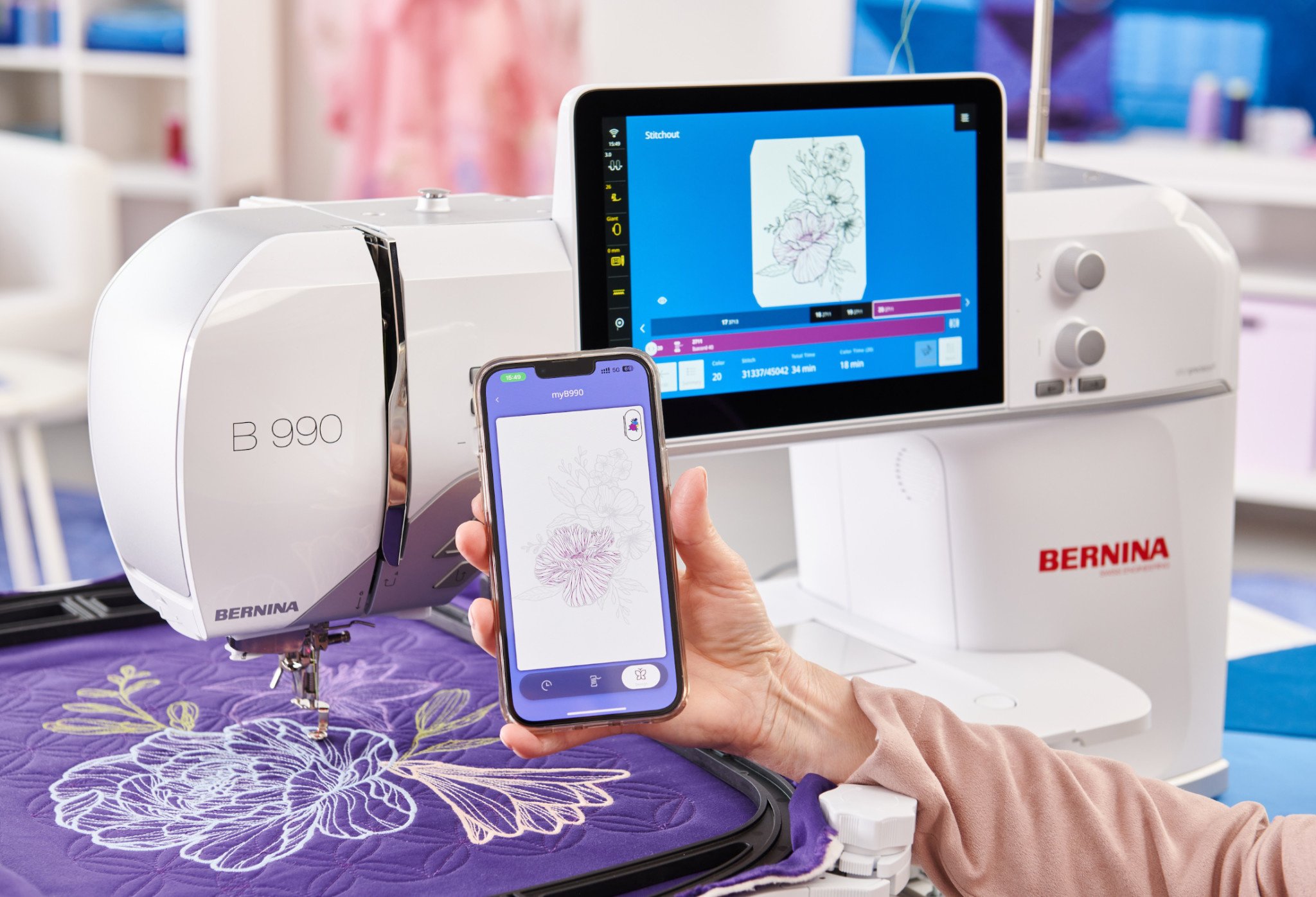 Bernina Bernina couture et broderie B990
