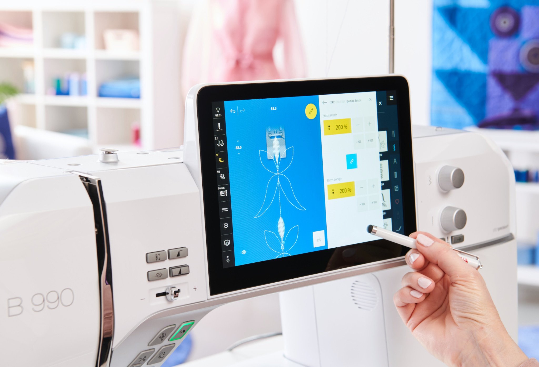 Bernina Bernina couture et broderie B990