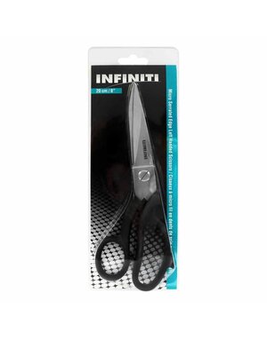 Infinity Ciseaux à bord micro dentelé INFINITI - gaucher - noir - 8″ (20.3cm)