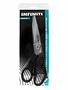 Infinity INFINITI Micro Serrated Edge Scissors - Left - Black - 8″ (20.3cm)