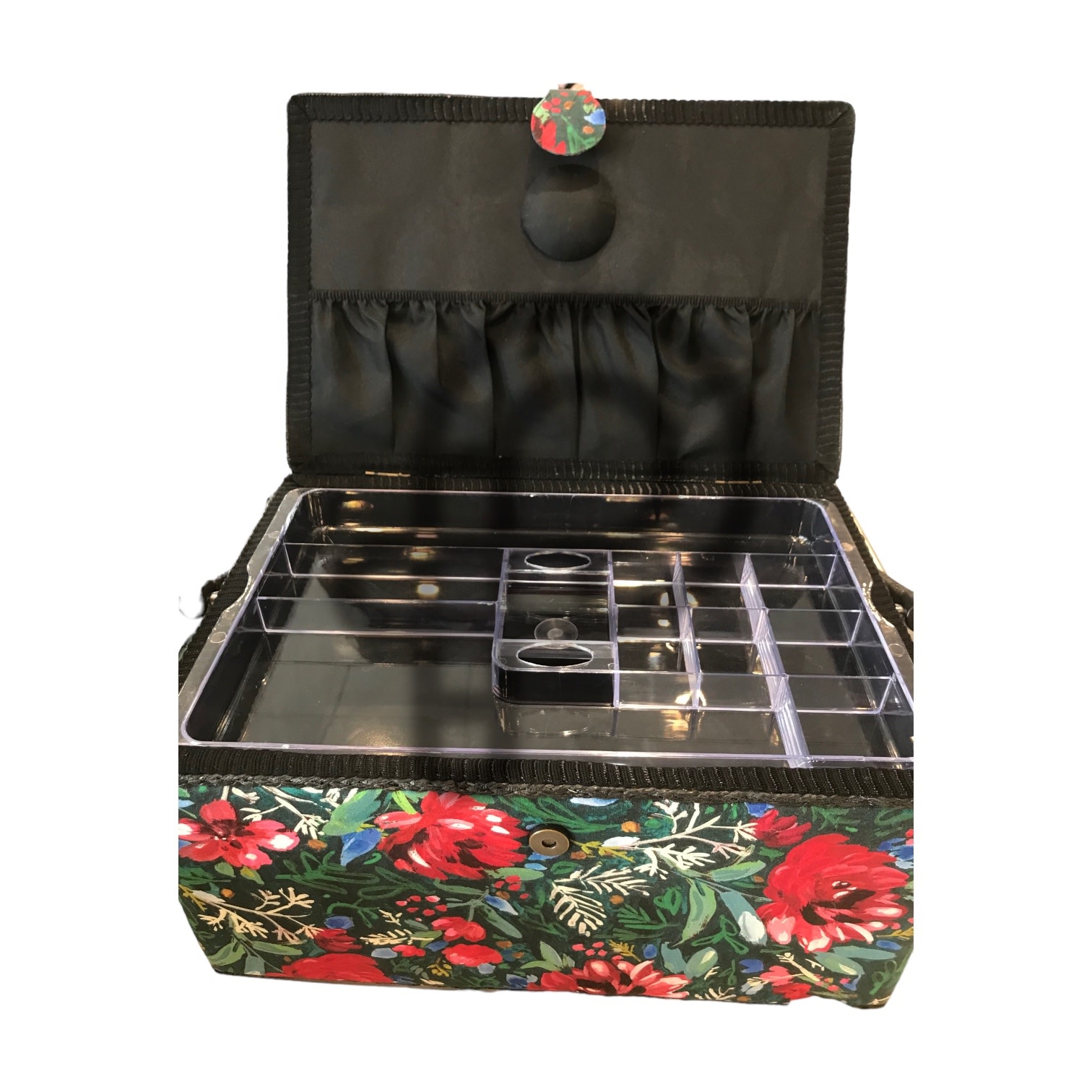 Générique Basket rectangle extra-large floral