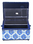 Vivace VIVACE Medium Sewing Basket - Blue - 25 cm x 19 cm x 15 cm (10" x 7 1/2" x 5 3/4")