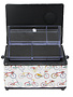 Vivace VIVACE Medium Sewing Basket - Bicycles - 25 cm x 19 cm x 15 cm (10" x 7 1/2" x 5 3/4")