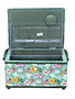 Vivace VIVACE Medium Sewing Basket - Daisy - 25 cm x 19 cm x 15 cm (10" x 7 1/2" x 5 3/4")