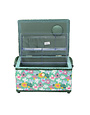 Vivace VIVACE Medium Sewing Basket - Daisy - 25 cm x 19 cm x 15 cm (10" x 7 1/2" x 5 3/4")