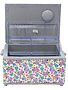 Vivace VIVACE Medium Sewing Basket - Spring - 25 cm x 19 cm x 15 cm (10" x 7 1/2" x 5 3/4")(10" x 7 1/2" x 5 3/4")