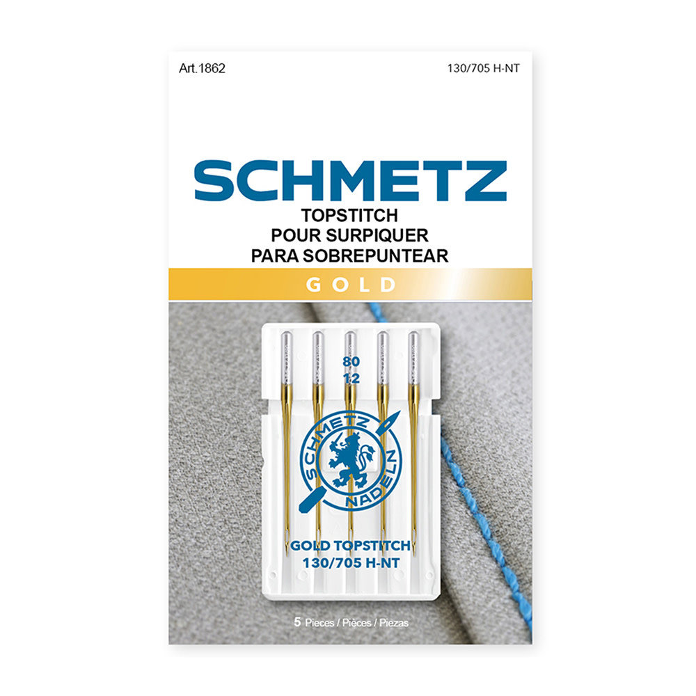 Schmetz SCHMETZ Gold TopStitch Needle - 80/12 - 5 count
