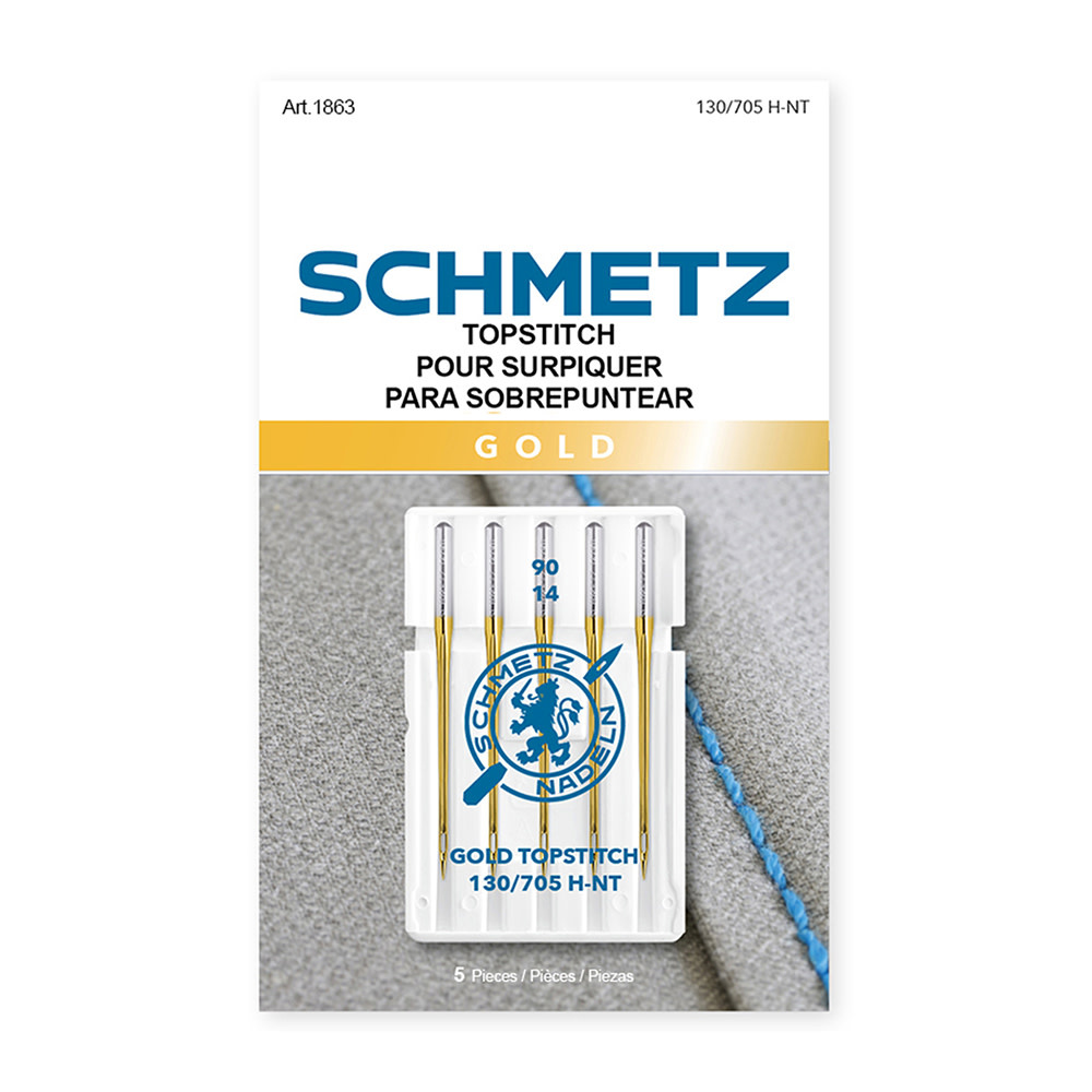Schmetz SCHMETZ Gold TopStitch Needle - 90/14 - 5 count