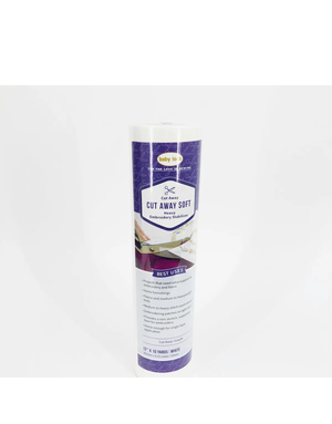 Baby Lock Baby Lock entoilage souple découpable, blanc épais 2.5 Oz, 12 pouces x 10 verges (Cut-a-way)