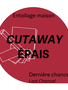 Générique Cut-away stabilizer heavy dark grey 8 x 8 3oz 50 sheets