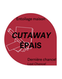 Générique Cut-away stabilizer heavy dark grey 8 x 8 3oz 50 sheets