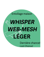 Générique Cut-away whisper web mesh light 7à7,5 x 7à7,5po 1,8oz (25 sheets) house brand stabilizer