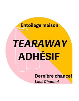 Générique Press & Tear 20 Po X 10 Vgs entoilage maison