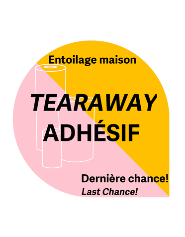 Générique Press & Tear 20 Po X 10 Vgs entoilage maison