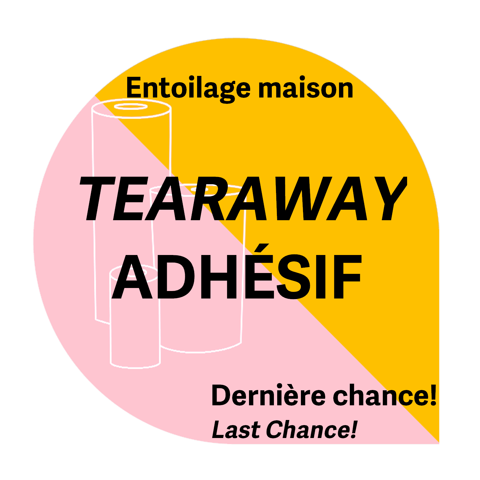 Générique Press & Tear 20 Po X 10 Vgs entoilage maison