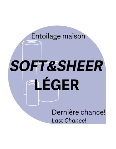 Générique Soft & Sheer léger blanc perforé carrés 7 1/2 x 7 1/2 po sur 10 vrg entoilage maison