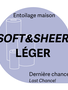 Générique Soft & Sheer léger blanc perforé carrés 7 1/2 x 7 1/2 po sur 5 vrg  entoilage maison