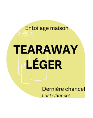 Générique Tear away white light rigid 6po x ~18vrg house brand stabilizer