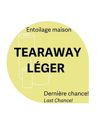 Générique Tear away white light rigid 6po x ~18vrg house brand stabilizer