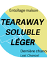 Générique Tear-Away léger soluble déchirable 7.5 à 8x7.5 à 8po 1.3oz (25 feuilles) entoilage maison