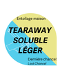 Générique Tear-Away léger soluble déchirable 7.5 à 8x7.5 à 8po 1.3oz (25 feuilles) entoilage maison