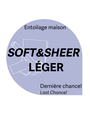 Générique Soft & Sheer léger  blanc 7 1/2 x 7 1/2 1.58oz (30 feuilles) entoilage maison