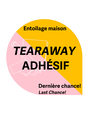 Générique Tear-away folded adhesive white 15 x 15po (12 sheets) house brand stabilizer